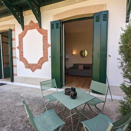 Avec Terrasse Et Jardin Dans Belle Maison Arcachonnaise, Proche Plages Et Centre-ville - Fr-1-420-137 Apartmán